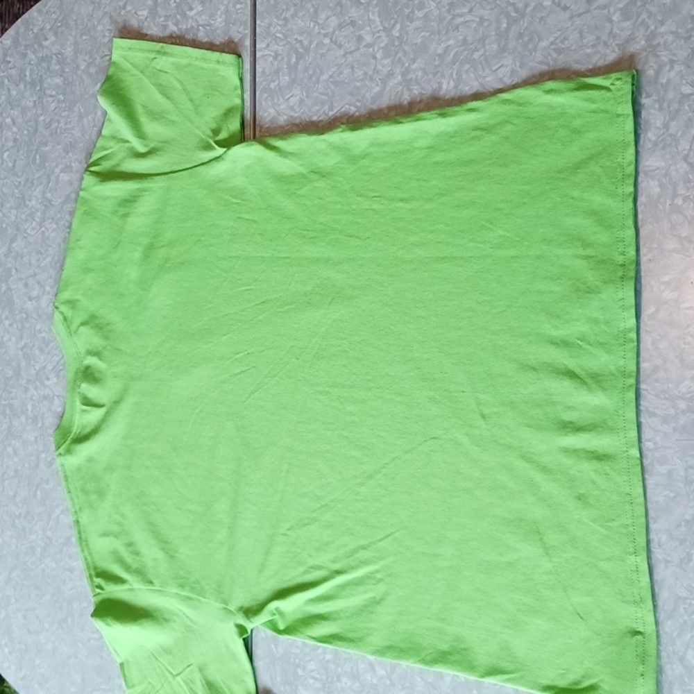 NFL - Seattle Seahawks Bright Green Tees- 2 shirts / med & XL - Picture 4 of 8